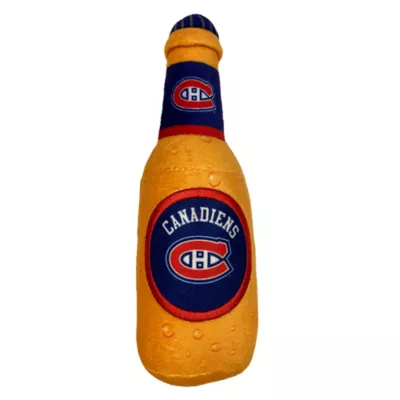 Product Pets First Montreal Canadiens Plush Bottle Dog Toy