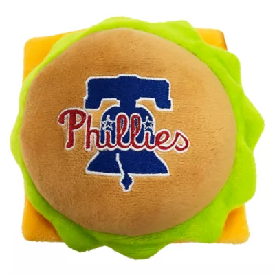 Product Pets First Philadelphia Phillies Plush Hamburger Dog Toy