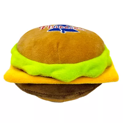 Product Pets First Philadelphia Phillies Plush Hamburger Dog Toy