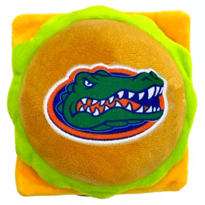 Product Pets First Florida Plush Hamburger Dog Toy