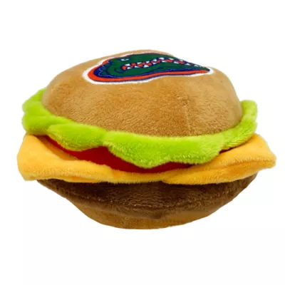 Product Pets First Florida Plush Hamburger Dog Toy