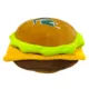 Product Pets First Michigan State Plush Hamburger Dog Toy