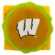 Product Pets First Wisconsin Plush Hamburger Dog Toy