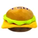 Product Pets First LSU Plush Hamburger Dog Toy