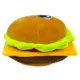Product Pets First New England Patriots Plush Hamburger Dog Toy