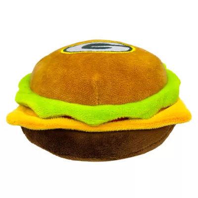Product Pets First Green Bay Packers Plush Hamburger Dog Toy