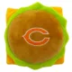 Product Pets First Chicago Bears Plush Hamburger Dog Toy