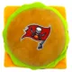 Product Pets First Tampa Bay Buccaneers Plush Hamburger Dog Toy