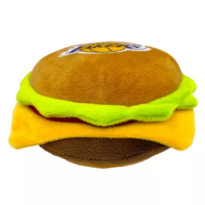 Product Pets First LA Lakers Plush Hamburger Dog Toy