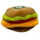 Product Pets First Boston Celtics Plush Hamburger Dog Toy