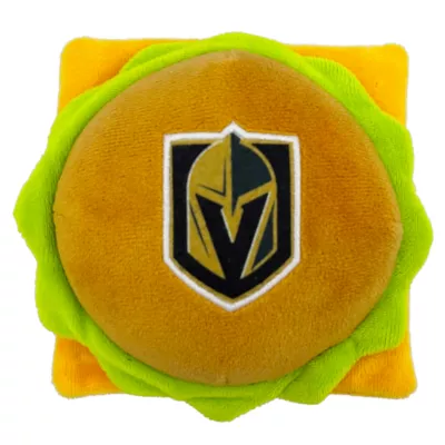 Product Pets First Las Vegas Golden Knights Plush Hamburger Dog Toy