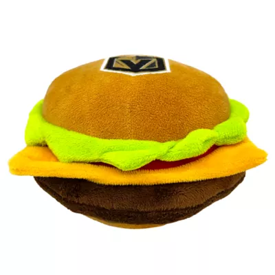 Product Pets First Las Vegas Golden Knights Plush Hamburger Dog Toy