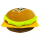 Product Pets First Pittsburgh Penguins Plush Hamburger Dog Toy