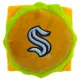 Product Pets First Seattle Krakens Plush Hamburger Dog Toy