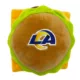 Product Pets First Los Angeles Rams Plush Hamburger Dog Toy