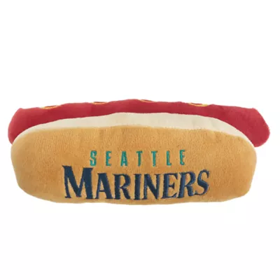 Product Pets First Seattle Mariners Plush Hot Dog Dog Toy