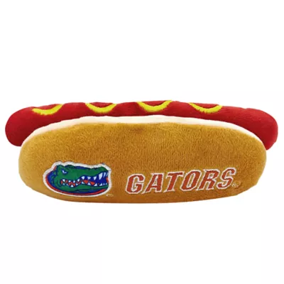 Product Pets First Florida Gators Plush Hot Dog Dog Toy