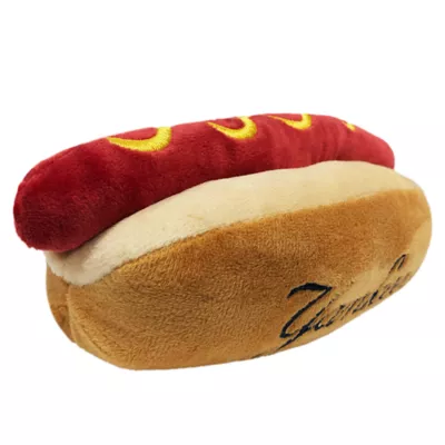 Product Pets First New York Yankees Plush Hot Dog Dog Toy