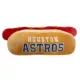 Product Pets First Houston Astros Plush Hot Dog Dog Toy
