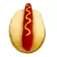 Product Pets First Alabama Crimson Tide Plush Hot Dog Dog Toy