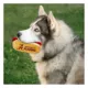 Product Pets First Alabama Crimson Tide Plush Hot Dog Dog Toy
