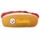 Product Pets First Pittsburgh Steelers Plush Hot Dog Dog Toy