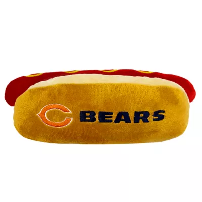 Product Pets First Chicago Bears Plush Hot Dog Dog Toy