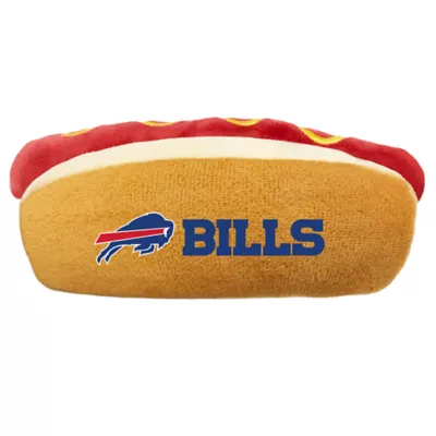 Product Pets First Buffalo Bills Plush Hot Dog Dog Toy
