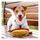 Product Pets First Las Vegas Raiders Plush Hot Dog Dog Toy