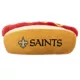 Product Pets First New Orleans Saints Plush Hot Dog Dog Toy