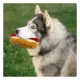Product Pets First New Orleans Saints Plush Hot Dog Dog Toy