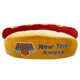 Product Pets First New York Knicks Plush Hot Dog Dog Toy