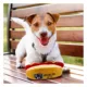 Product Pets First Brooklyn Nets Plush Hot Dog Dog Toy