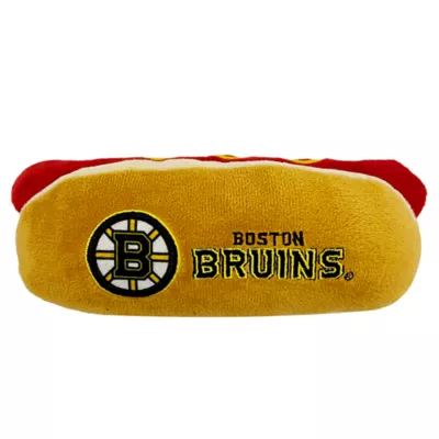 Product Pets First Boston Bruins Plush Hot Dog Dog Toy
