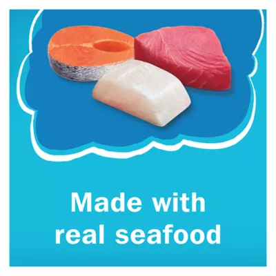 Product Friskies Wet Cat Food - Saucy Seafood Variety Pack, 156 g x 24 CT