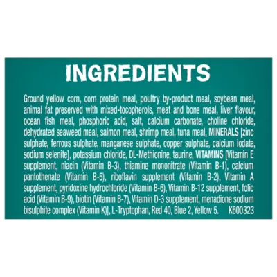 Product Friskies Dry Cat Food Seafood Sensations - Flavours of Salmon, Tuna, Shrimp & Seaweed, 1.42 kg