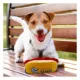 Product Pets First Seattle Krakens Plush Hot Dog Dog Toy