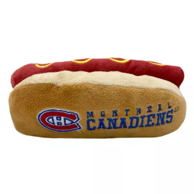 Product Pets First Montreal Canadiens Plush Hot Dog Dog Toy
