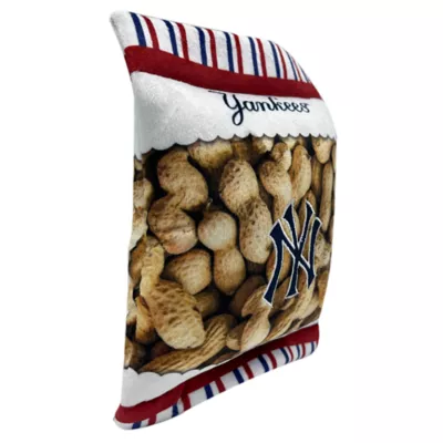 Product Pets First New York Yankees Plush Peanut Bag Dog Toy