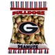 Product Pets First Georgia Bulldogs Plush Peanut Bag Dog Toy