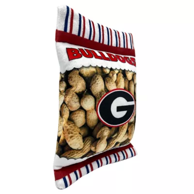 Product Pets First Georgia Bulldogs Plush Peanut Bag Dog Toy