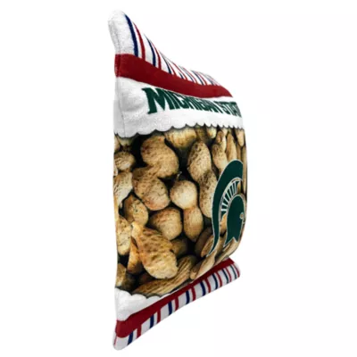 Product Pets First Michigan State Spartans Plush Peanut Bag Dog Toy