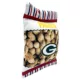 Product Pets First Green Bay Packers Plush Peanut Bag Dog Toy