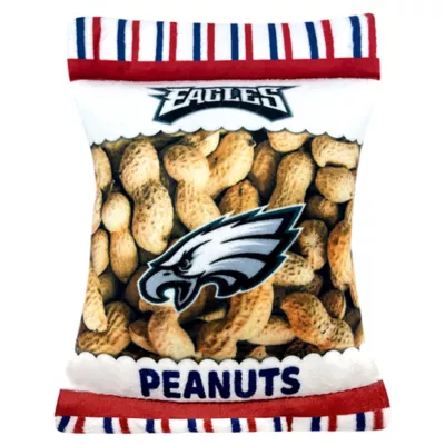 Product Pets First Philadelphia Eagles Plush Peanut Bag Dog Toy