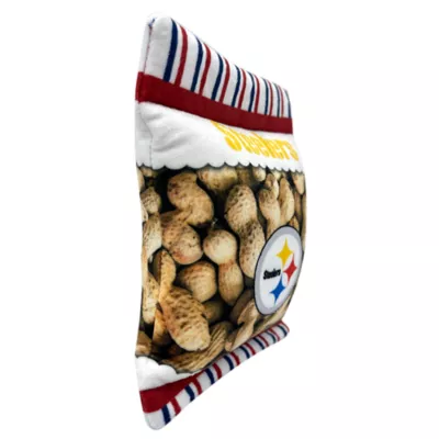 Product Pets First Pittsburgh Steelers Plush Peanut Bag Dog Toy