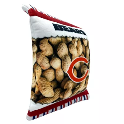 Product Pets First Chicago Bears Plush Peanut Bag Dog Toy