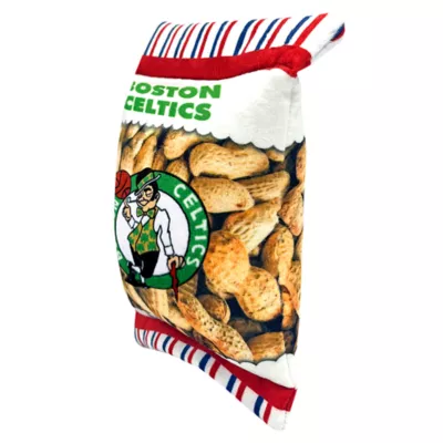 Product Pets First Boston Celtics Plush Peanut Bag Dog Toy