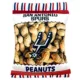 Product Pets First San Antonio Spurs Plush Peanut Bag Dog Toy