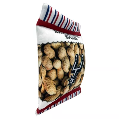 Product Pets First San Antonio Spurs Plush Peanut Bag Dog Toy