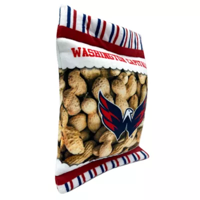 Product Pets First Washington Capitals Plush Peanut Bag Dog Toy